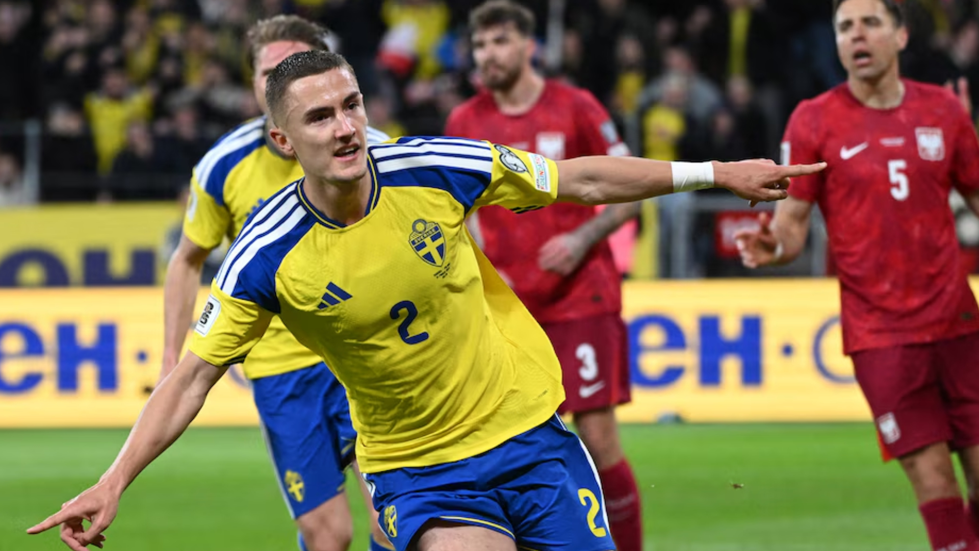 Suecia vs Tunez. Foto: Reuters